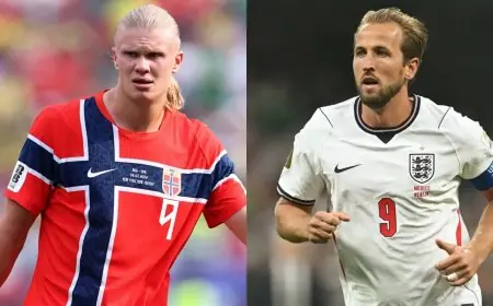 التشكيل الرسمي للقمة المرتقبة بين إنجلترا والنرويج في ربع نهائي كأس العالم 2026