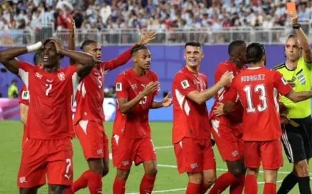 «الفار» ينقلب مجددًا لصالح الأرجنتين.. طرد مثير للجدل لإيمبولو لاعب سويسرا «فيديو»