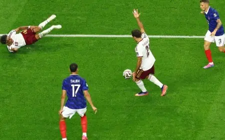 شاهد كيف تفوقت إسبانيا على فرنسا بفضل سقوط يامال ولقطة الحكم الطريفة