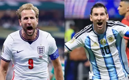 معركة العملاقة: إنجلترا تنافس الأرجنتين الليلة في الطريق إلى نهائي كأس العالم