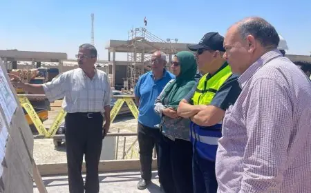 وزيرة الإسكان تواصل مراقبة تنفيذ مشروعات البنية الأساسية والخدمات في المدن الجديدة