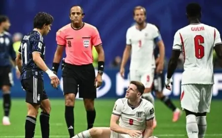 كين يهاجم حكم مباراة إنجلترا والأرجنتين في كأس العالم: أطلق العنان للتدخلات العنيفة منذ البداية.