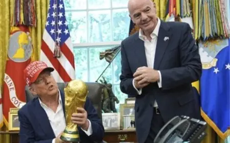 دونالد ترامب يتصدر المشهد في نهائي كأس العالم 2026.. ومهمة فريدة في انتظاره