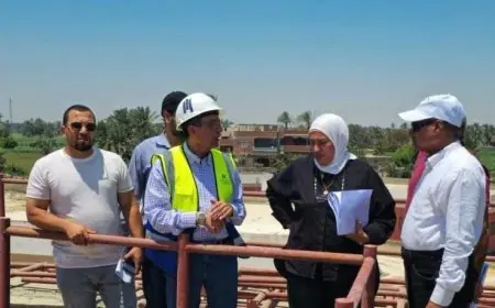 وزيرة الإسكان تراقب تقدم مشروعات مياه الشرب والصرف الصحي في ثلاث محافظات مصرية