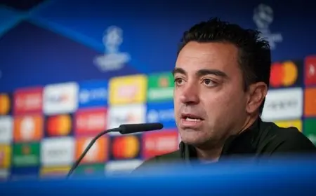 تشافي: ميسي هو الأفضل في التاريخ.. وأنا فخور بما يقدمه يامال وكوبارسي مع منتخب إسبانيا