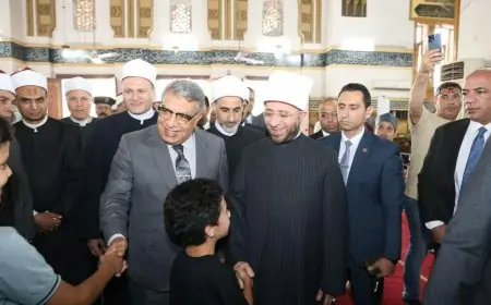 وزير الأوقاف يتابع انطلاق التصفيات الأولية لدولة التلاوة في مسجد النصر بالدقهلية