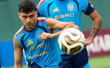 بيدري على مقاعد الاحتياط مرة أخرى إسبانيا تحتفظ بنفس التشكيلة في نهائي كأس العالم