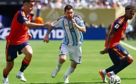التعادل السلبي ينهي الوقت الأصلي لمباراة نهائي كأس العالم 2026 بين إسبانيا والأرجنتين