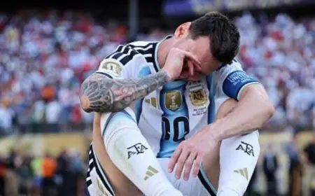 دموع ميسي بعد هزيمة نهائي كأس العالم 2026.. والأرجنتين تدعم قائدها برسالة مؤثرة «فيديو»