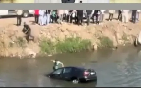 بطل إنقاذ عائلة من سيارة في الغربية يكشف لحظات الخوف في الترعة: شعرت بالغرق خلال إنقاذهم