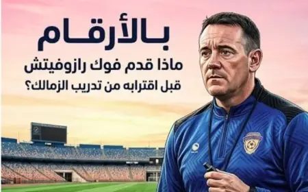 بالأرقام: ما الذي قدمه فوك رازوفيتش قبل اقترابه من تدريب الزمالك؟