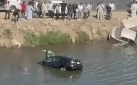 أبو العينين يحتفي بأبطال إنقاذ أسرة الغربية والشابان يقدمان المكافأة لدعم مرضى السرطان