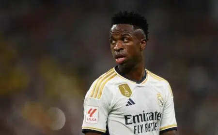 بعد أزمة تجديد عقده مع ريال مدريد.. فينيسيوس جونيور يقترب من الانتقال إلى الدوري الإنجليزي بدعم من ملياردير معروف