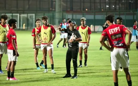 معسكر مغلق لمنتخب مصر للشباب استعداداً لمواجهة الأردن في مباراة ودية