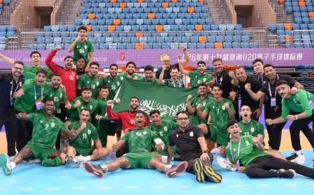 المونديال ينتظر منتخب شباب السعودية لكرة اليد بتأهله للمرة السادسة
