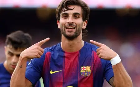 برشلونة يحدد سقفاً مالياً مثيراً لتجديد عقد فيران توريس
