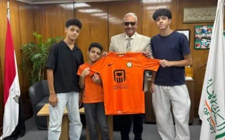أبناء الراحل محمد صبري يلتحقون بقطاع الناشئين في نادي البنك الأهلي