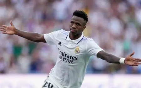 أرسنال يستعد لإبرام أكبر صفقة في تاريخه للتعاقد مع فينيسيوس جونيور من ريال مدريد