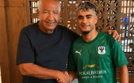 النادي المصري يتعاقد مع المغربي عبد الله الزياني بعقد طويل الأمد حتى 2030