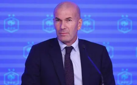 زيدان يؤكد أن تدريب منتخب فرنسا يشبه تجربة ريال مدريد ولا يسبب له الخوف