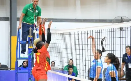 منتخب ناشئات تونس للطائرة يتأهل لنهائي بطولة أفريقيا بعد انتصار مثير على الكاميرون