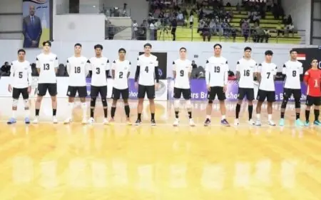 منتخب مصر للناشئين يتجاوز تونس ويتأهل لنهائي بطولة إفريقيا للكرة الطائرة بعد مباراة مثيرة