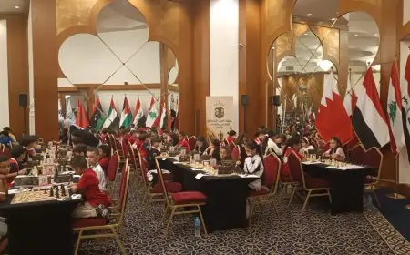انطلاق البطولة العربية للشطرنج بمشاركة مثيرة من 350 لاعب ولاعبة