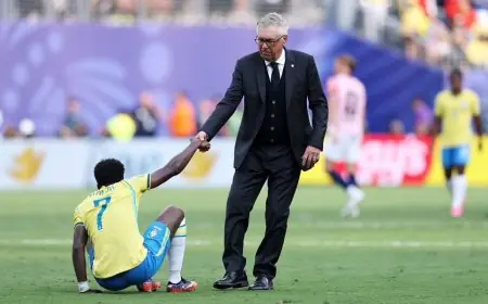 أنشيلوتي يكشف السبب الغريب وراء خروج البرازيل من كأس العالم: توقف شرب المياه
