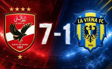 الأهلي يكتسح لافيينا بسبعة أهداف في مباراة ودية تحضيرا للموسم الجديد