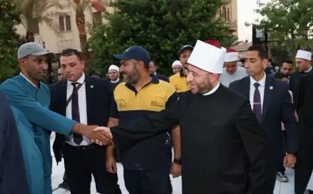 افتتاح مسجد الإمام الحسين بحلته الجديدة بحضور وزير الأوقاف ومحافظ القاهرة