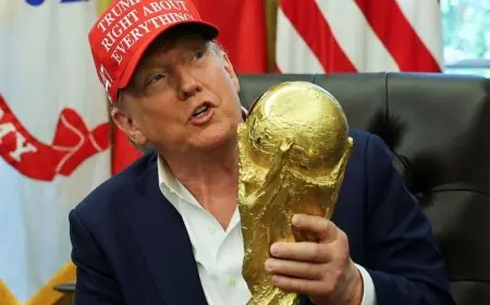 ترمب ينكر ارتباطه بمشروع إنفانتينو لتخصيص كأس العالم