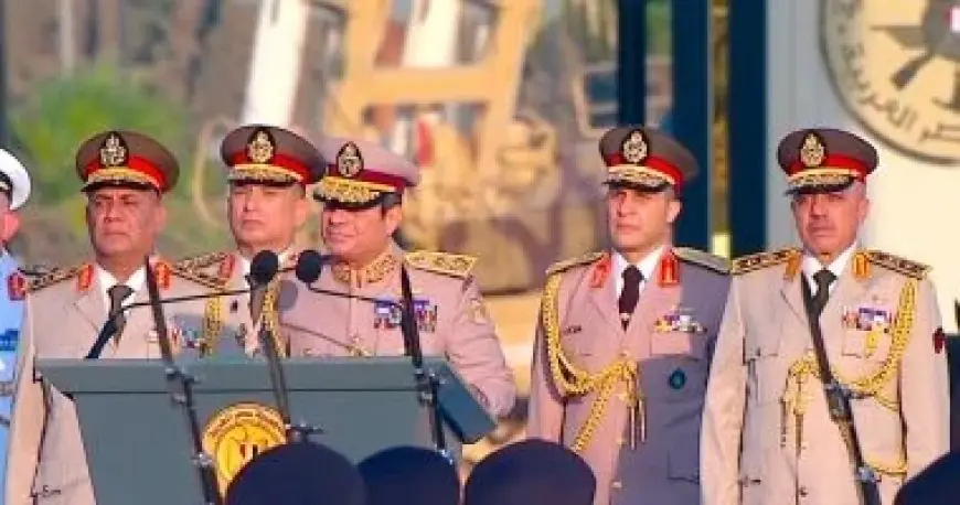 الرئيس السيسي يدعو لسلام الشهيد قبل كلمته في افتتاح قيادة الدولة الاستراتيجية بالعاصمة الجديدة