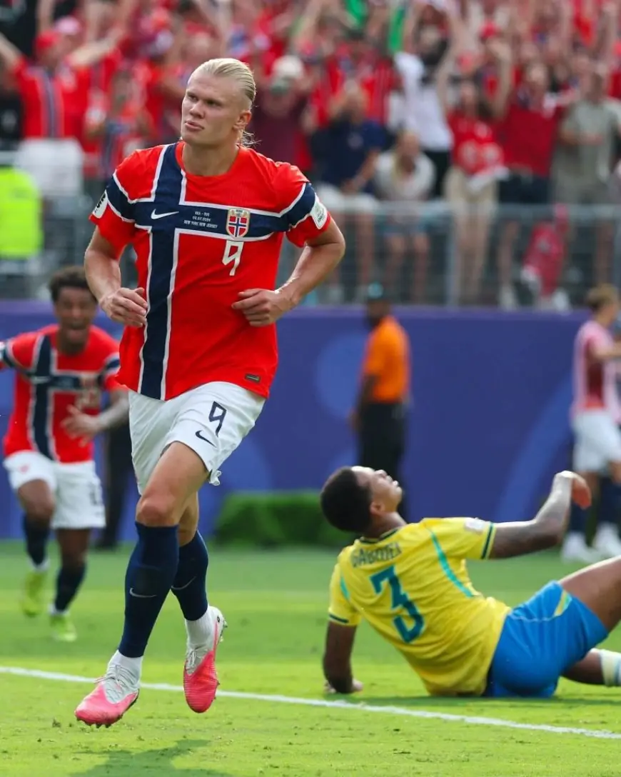 هالاند يقود النرويج لإنجاز تاريخي في ربع نهائي كأس العالم على حساب البرازيل