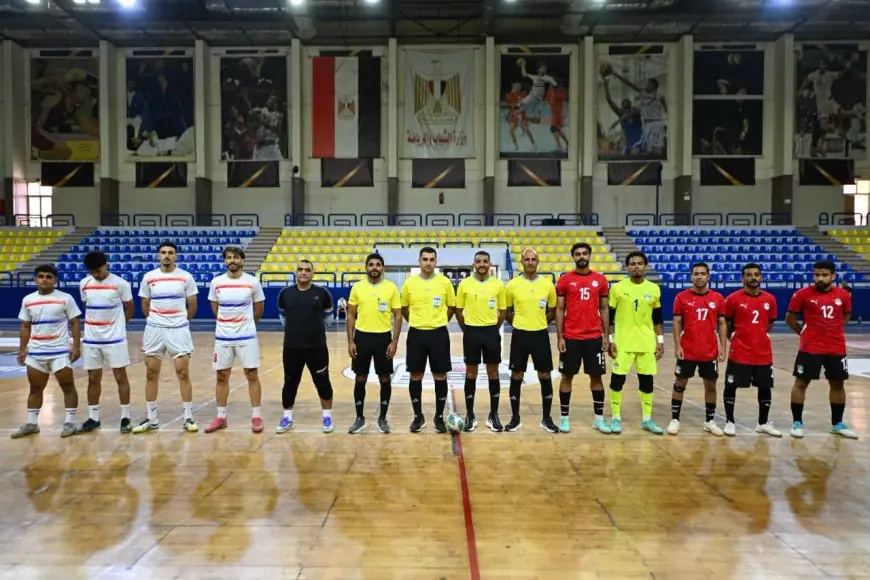 معسكر منتخب الصالات يختتم استعداداته المكثفة لبطولة أمم أفريقيا