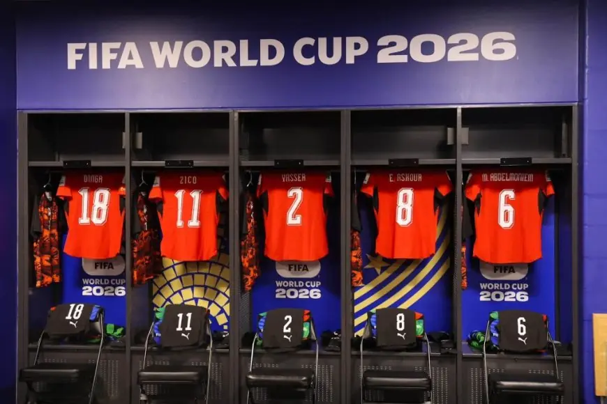 استعداد كامل لغرفة ملابس منتخب مصر لمواجهة الأرجنتين في كأس العالم 2026