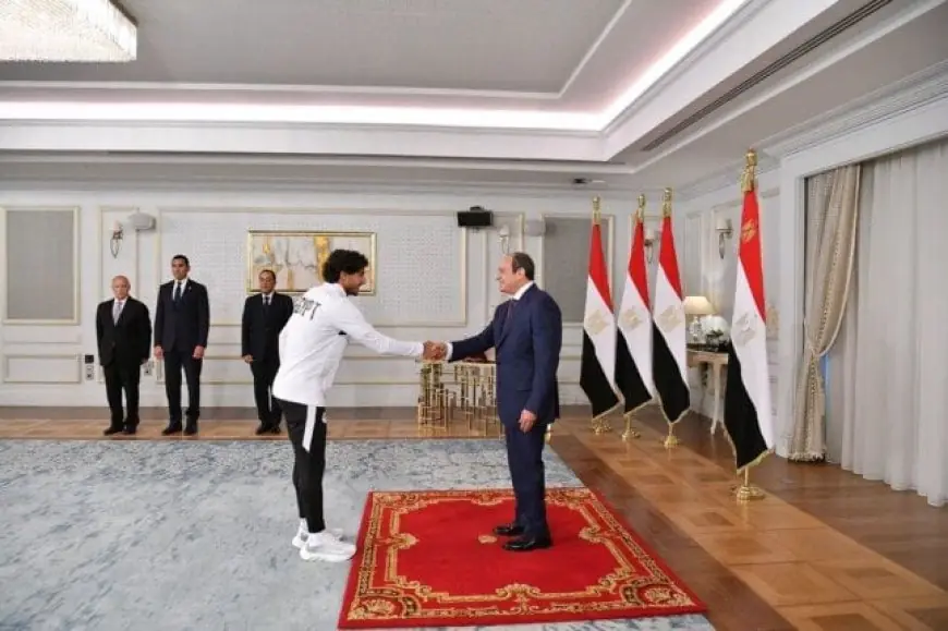 محمد هاني بعد تكريم الرئيس السيسي: نجدد العهد بتقديم كل ما نستطيع من أجل الوطن