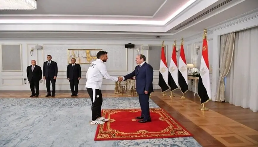 تريزيجيه للرئيس السيسي: قدمنا كل ما لدينا لرضا المصريين.. والمستقبل واعد