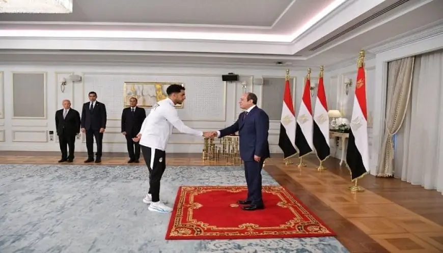 مصطفى شوبير للرئيس السيسي: وعدنا بكسر شعار «التمثيل المشرف» وطموحنا صناعة التاريخ