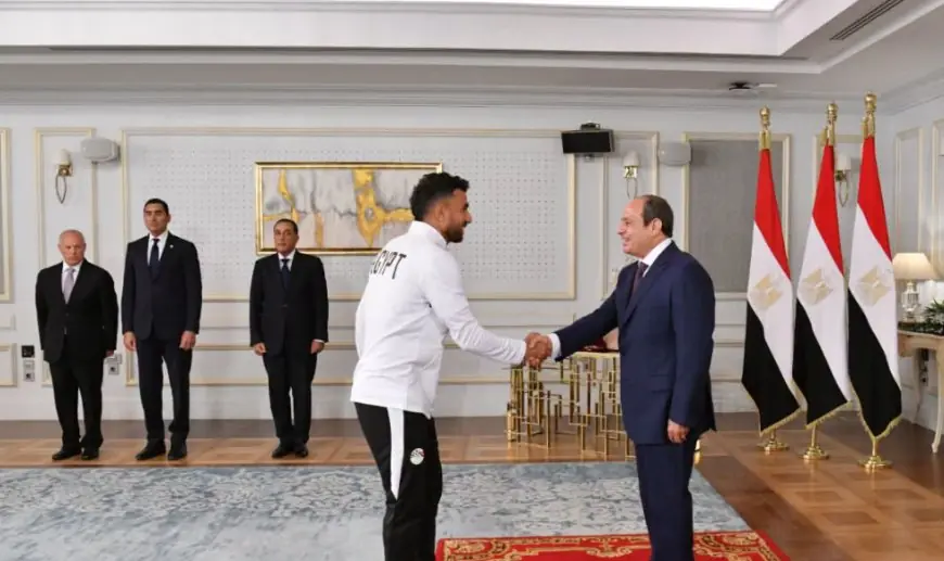 تريزيجيه يوجه رسالة للرئيس السيسي: بذلنا أقصى جهدنا لإسعاد المصريين في المونديال