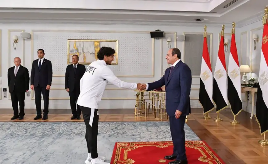 محمد هاني يوجه رسالة للرئيس السيسي: طموحنا تحقيق إنجاز تاريخي لمصر في كأس العالم