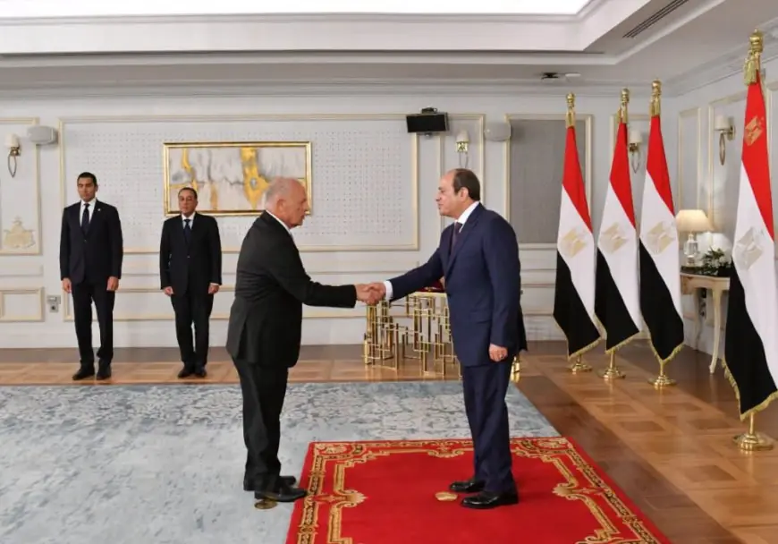 هاني أبو ريدة يشكر الرئيس السيسي لدعمه المتواصل لمنتخب مصر