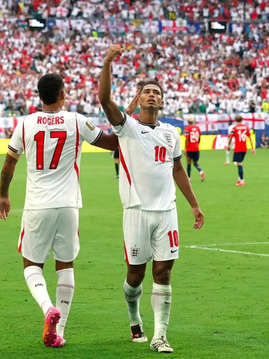 إنجلترا تتألق في كأس العالم بفوزها على النرويج بثنائية بيلينجهام وتأهلها لنصف النهائي