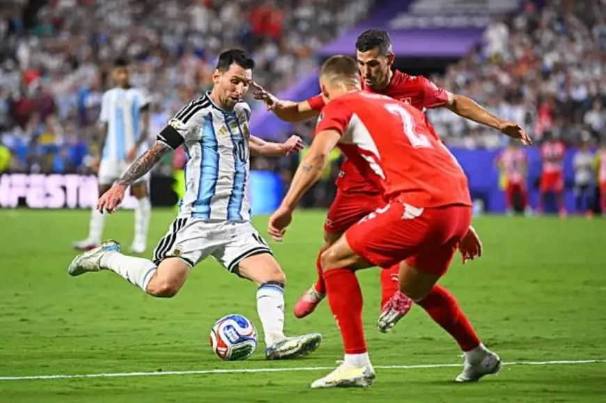 ملخص أهداف مباراة الأرجنتين وسويسرا في ربع نهائي كأس العالم 2026 تجربه مذهلة