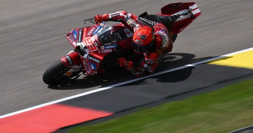 مارك ماركيز يحقق انتصاراً مذهلاً في سباق ألمانيا ضمن بطولة MotoGP مكتملاً ثنائية زاكسنرينغ