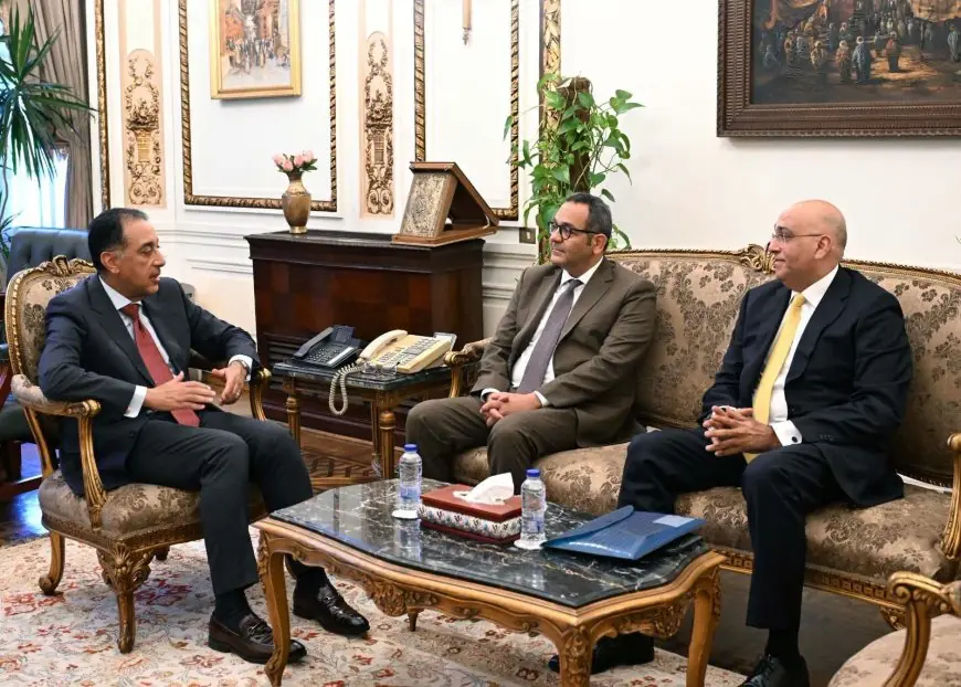 مدبولي يرحب برئيس جهاز تنمية المشروعات المتوسطة والصغيرة ومتناهية الصغر الجديد لتعزيز المبادرات الاقتصادية