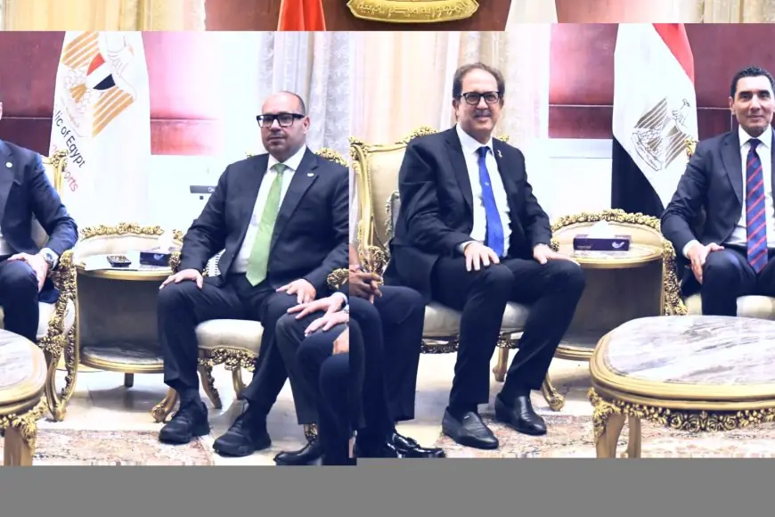 وزير الرياضة يناقش مع رئيس الأنوكا توسيع قائمة الألعاب في دورة الألعاب الأفريقية 2027