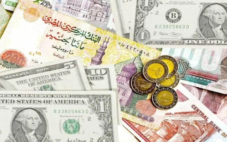 سعر الدولار يهبط أمام الجنيه قرب انتهاء تعاملات اليوم في البنوك