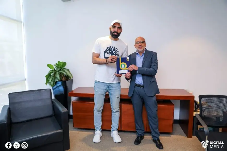 بتروجت يعزز فريق الطائرة بضم أحمد صلاح رسميًا