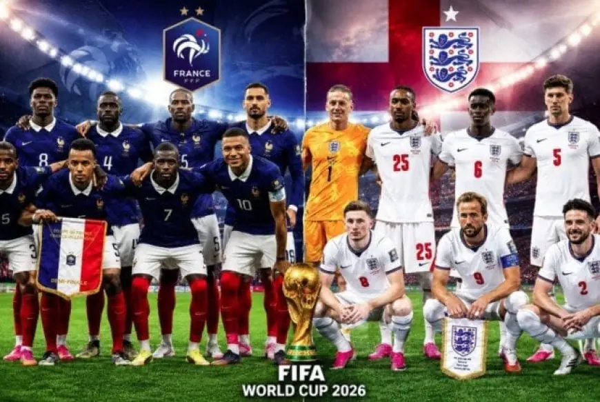 موعد مباراة فرنسا وإنجلترا في كأس العالم 2026 والقنوات الناقلة لها