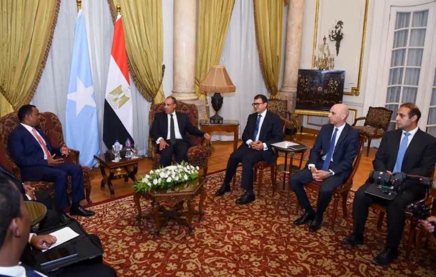 مباحثات بين وزير الخارجية ونظيره الصومالي حول آخر تطورات القرن الأفريقي